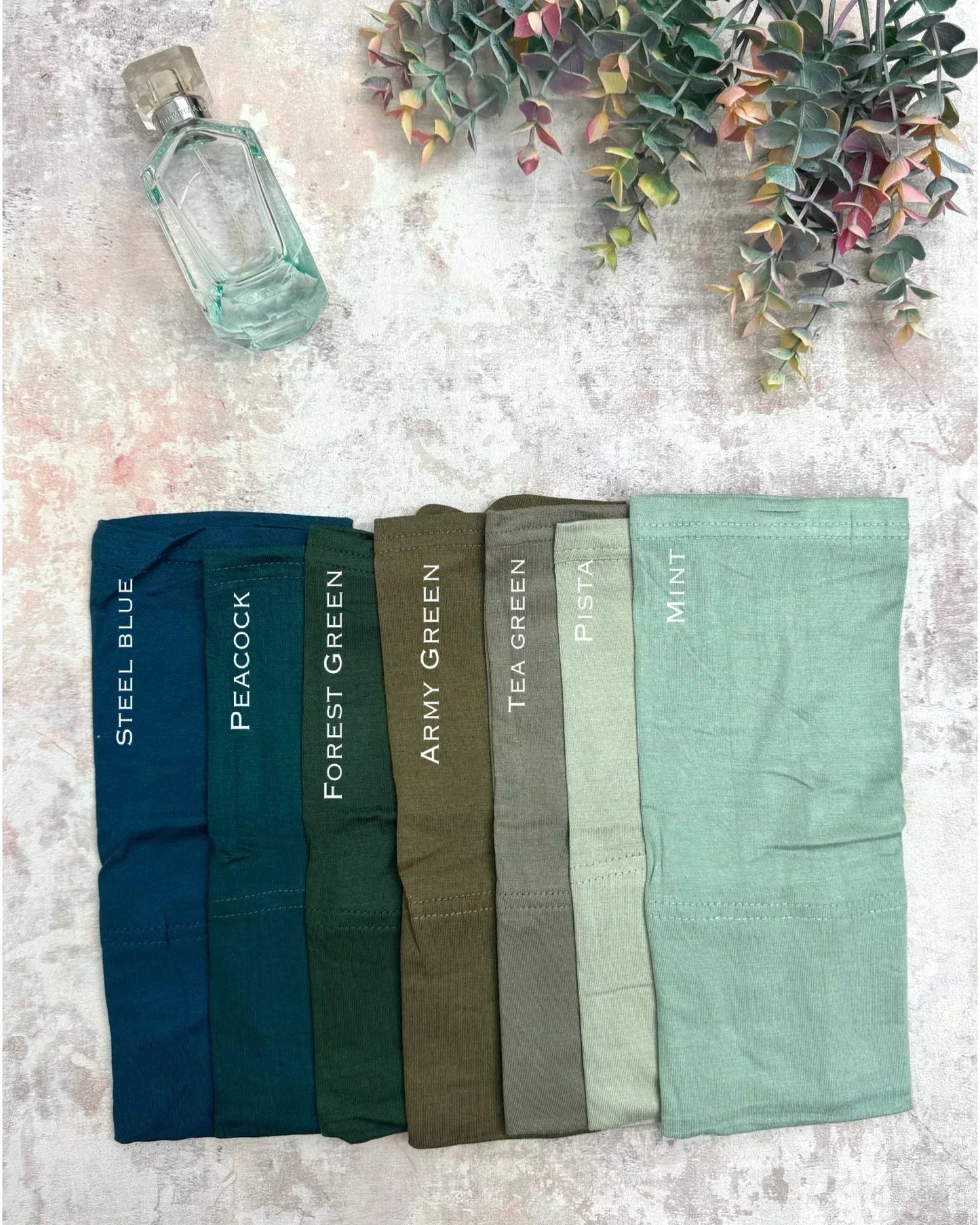 Standard premium stitched jersey plain waffle hijab