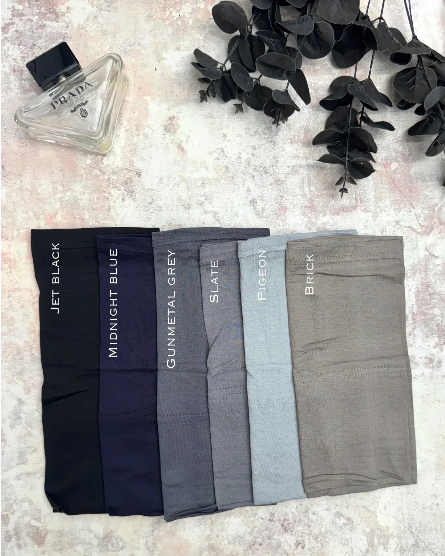 Standard premium stitched jersey plain waffle hijab