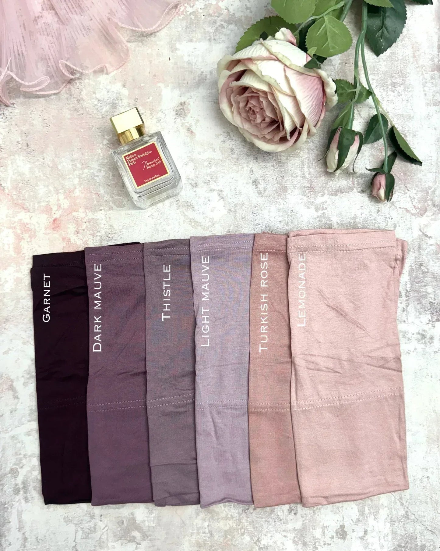Standard premium stitched jersey plain waffle hijab
